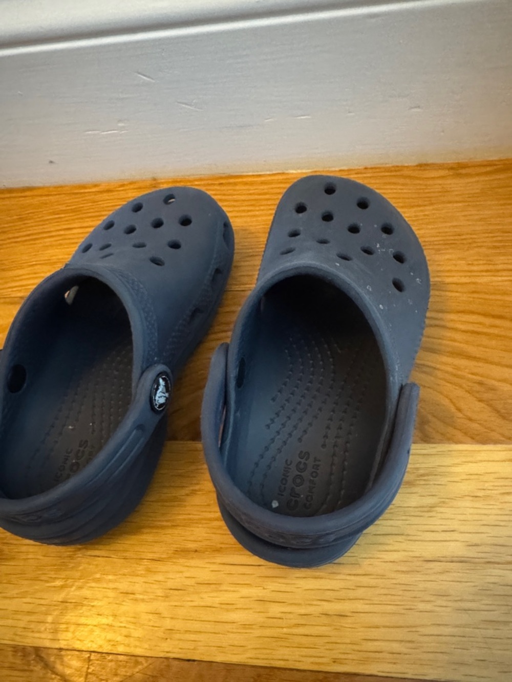 CROCS Kids Classic Clog in Navy Blue